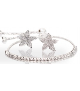 Pulsera riviere brillantes